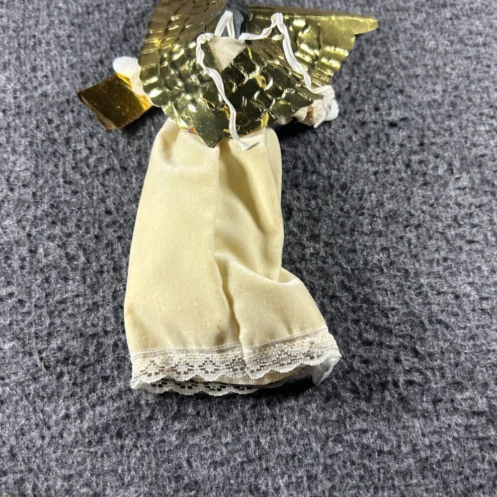 Vintage MCM Angel Christmas Tree Topper or Ornament‎ 1950s 1960s